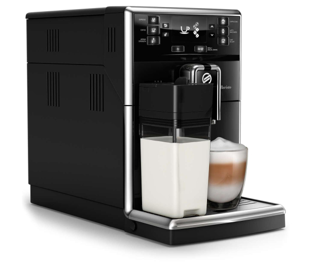 Saeco PicoBaristo SM5460/10 Piano Black, 10 napojów, filtr AquaCle - 1386102 - zdjęcie 3